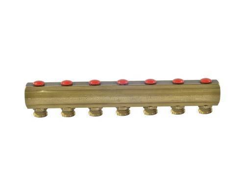 Коллектор Giacomini с отсечными клапанами 1" x 3/4"E /7, R553SY047 Коллектор Giacomini с отсечными клапанами 1" x 3/4"E /7, R553SY047