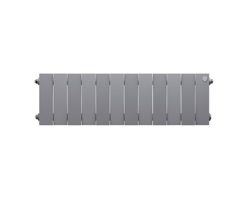 Радиатор биметаллический Royal Thermo PianoForte 200 Серебристый - 12 секц.