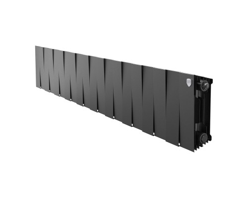 Радиатор биметаллический Royal Thermo PianoForte 200 Чёрный - 20 секц.