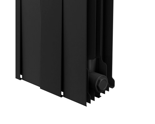 Радиатор биметаллический Royal Thermo PianoForte 200 Чёрный - 20 секц.