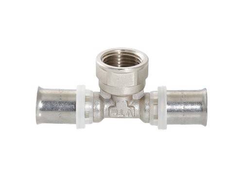 Тройник пресс Valtec VTm.232.N.160416 ВР 16х1/2"х16 Тройник пресс Valtec VTm.232.N.160416 ВР 16х1/2"х16