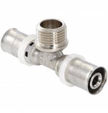 Тройник пресс Valtec VTm.233.N.160416 НР 16х1/2"х16