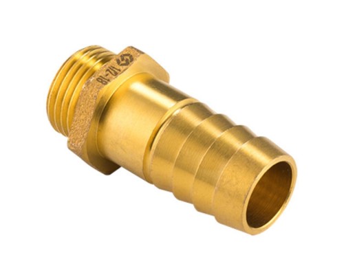 Штуцер для шланга MVI 3/4"x25mm с наружной резьбой Штуцер для шланга MVI 3/4"x25mm с наружной резьбой