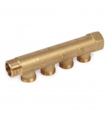 Коллектор сантехнический Giacomini 3/4" x 1/2" /2, R580CY072