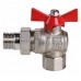 Кран шар. Valtec VT.228.N.06 BASE ВН 1" с американкой бабочка угловой