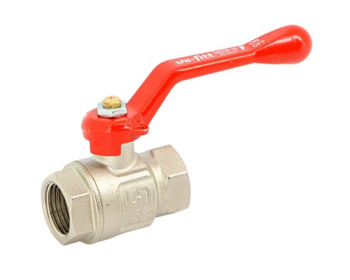 Кран Uni-Fitt ВВ 1/2" полнопроходной, ручка ETALON