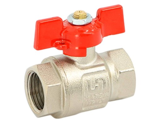 Кран Uni-Fitt ВВ 3/4" полнопроходной, бабочка ETALON