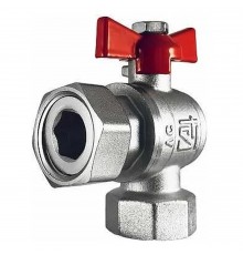 Кран шаровой STI угловой НГ 20 для котлов Г/Г (8)