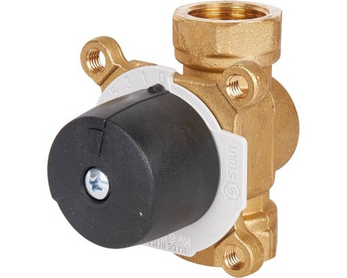 Клапан STOUT 3-х ходовой смесительный 3/4" KVs 6 SVM-0003-012002 Клапан STOUT 3-х ходовой смесительный 3/4" KVs 6 SVM-0003-012002