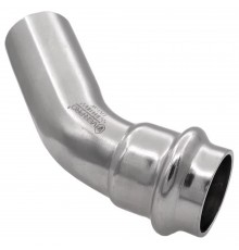Уголок VIEIR 45 град. нерж. сталь 18а×18 VER-PRO (60/5)