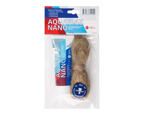 Паста для льна Aquaflax nano тюбик 80гр. + лён 20гр.