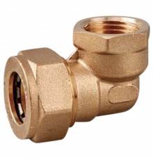 Уголок VIEIR обжимной 15X1/2" ВР (160/10) VPR153
