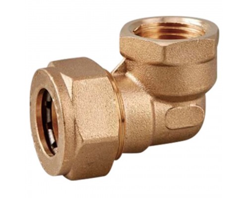 Уголок VIEIR обжимной 15X1/2" ВР (160/10) VPR153 Уголок VIEIR обжимной 15X1/2" ВР (160/10) VPR153