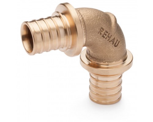Угольник REHAU 90гр 32 PLATINUM RX+, бронза Угольник REHAU 90гр 32 PLATINUM RX+, бронза
