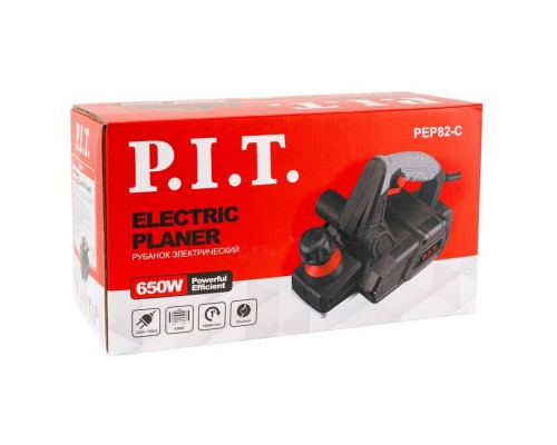 Рубанок PIT PEP82-C (650 Вт,16800об/мин,82мм)