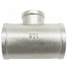 Тройник STI 1" х1/2" х1" никелированный