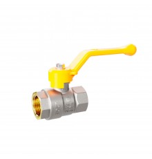 Кран шаровой латунный для газа LD Pride 47.40.В-В.Р GAS Ду 40 Ру 25 (рычаг с бир.)