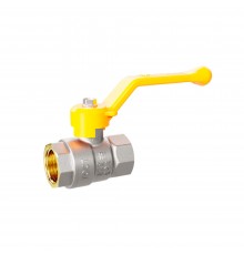 Кран шаровой латунный для газа LD Pride 47.50.В-В.Р GAS Ду 50 Ру 25 (рычаг с бир.)