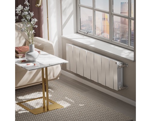 Радиатор биметаллический Royal Thermo PianoForte 300 Белый - 14 секц.
