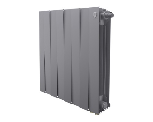 Радиатор биметаллический Royal Thermo PianoForte 500 Серебристый VR80 - 8 секц.