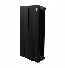 Радиатор биметаллический Royal Thermo PianoForte 500 Чёрный - 4 секц.