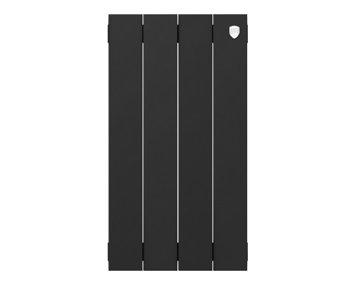 Радиатор биметаллический Royal Thermo PianoForte 500 Чёрный - 4 секц.