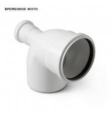 Отвод с выходом фронтальный Pro Aqua Stilte Белый 110x50/87,5