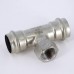 Тройник В-пресс IBP 28 x 3/4" x 28 нерж.сталь