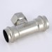 Тройник В-пресс IBP 28 x 3/4" x 28 нерж.сталь