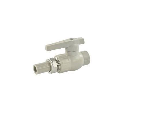 Кран шаровой PP-R сер полн Дн20х3/4" 1-ст разъем соед VALFEX 20244020Г Кран шаровой PP-R сер полн Дн20х3/4" 1-ст разъем соед VALFEX 20244020Г
