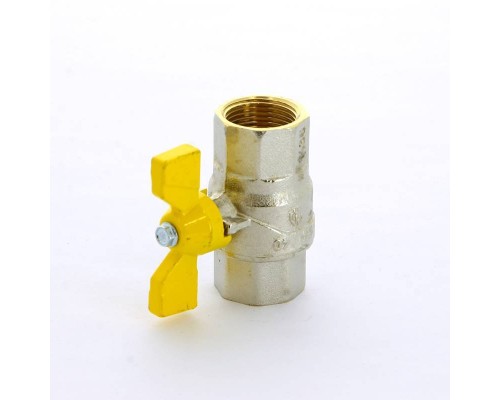 Кран шаровой для газа ВВ FUTURGAS бабочка F.I.V. 3/4"