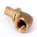 Угол надвижной В бронзовый REHAU 20х1/2" RX+
