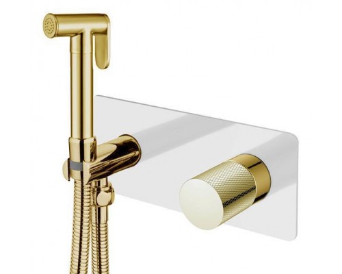 Boheme Stick Смеситель гигиенический, цвет: White Diamond Gold 127-WG