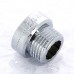Удлинитель НВ хромированный UNI-FITT 1/2"х10мм