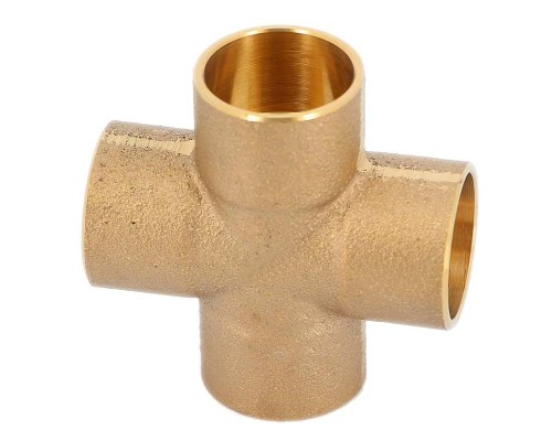 Крестовина В бронза Viega 1"