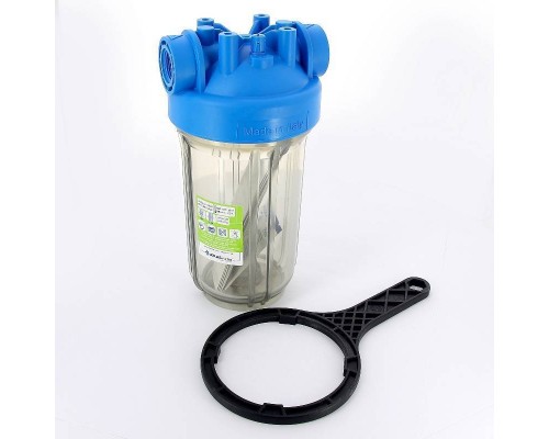 Колба фильтра 10" Atlas Filtri DP BIG 1" 2P SX Колба фильтра 10" Atlas Filtri DP BIG 1" 2P SX