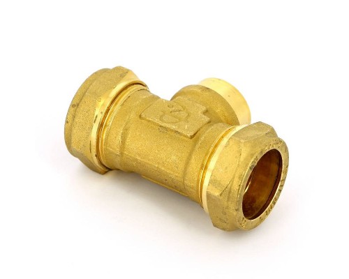 Тройник обжим-В TIEMME 28х1/2"х28
