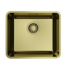 Omoikiri Omi 43-U/I Ultra Mini LG Кухонная мойка из нержавеющей стали 43x17,9 см, цвет: светлое зол. 4997403