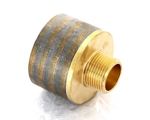 Переходник круглый НВ Viega 3/4" x 11/2" бронза Переходник круглый НВ Viega 3/4" x 11/2" бронза