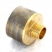 Переходник круглый НВ Viega 3/4" x 11/2" бронза