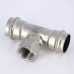 Тройник В-пресс IBP 28 x 3/4" x 28 нерж.сталь