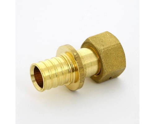 Муфта аксиальная-В Uni-Fitt 20 x 1/2" с накидной гайкой плоской прокладкой Муфта аксиальная-В Uni-Fitt 20 x 1/2" с накидной гайкой плоской прокладкой
