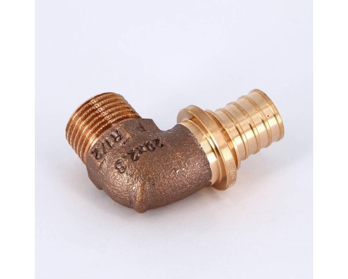 Угол надвижной Н бронза REHAU 20х1/2" RX+