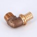 Угол надвижной Н бронза REHAU 20х1/2" RX+