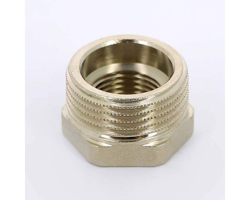 Футорка НВ никелированная UNI-FITT 1/4"x1/2" Футорка НВ никелированная UNI-FITT 1/4"x1/2"