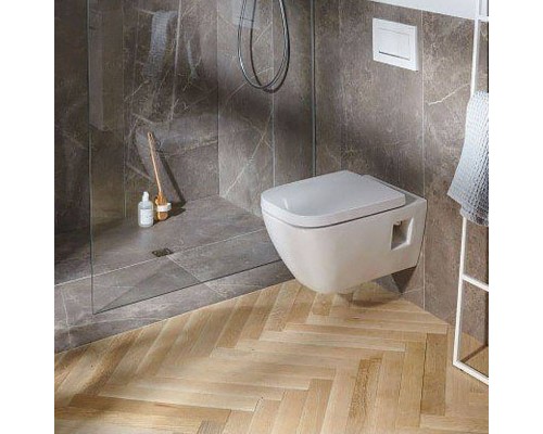 Унитаз подвесной Geberit Renova Premium безободковый Rimfree® 4,5/6 л, 53х36 см