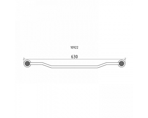 Boheme Royal Cristal Полотенцедержатель кольцо подвесной, цвет: chrome 10922-CR