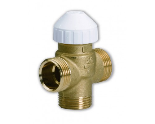 Клапан 3-ход. зональный WATTS Ind 3/4"Н для фанкойлов латунь,Kvs=2.8