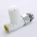 Вентиль ручной Carlo Poletti New-Smart НН 1/2" х М24 х 19 цвет белый