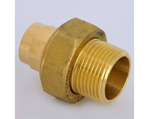 Муфта с разъемным соединением пайка-Н с коническим уплотнением VIEGA 22х1"